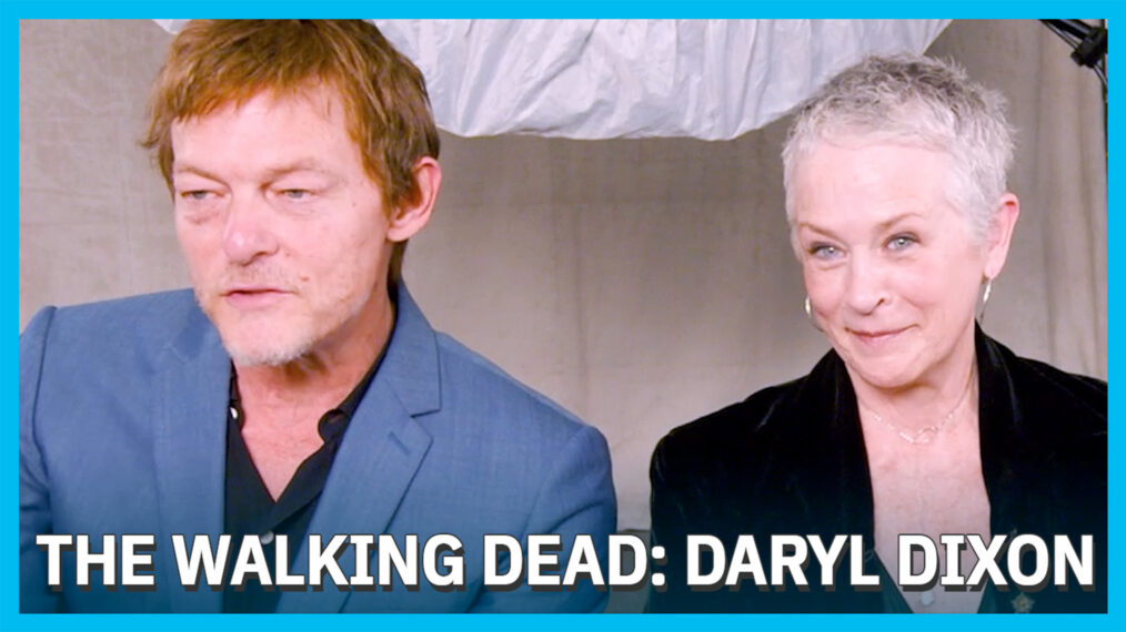 The Walking Dead Daryl Dixon, Norman Reedus, Melissa McBride