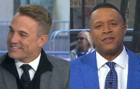 Taylor Twellman on the October 20, 2026, episode of NBC's 'Today'; Craig Melvin on the April 20, 2026, episode of NBC's 'Today,.'