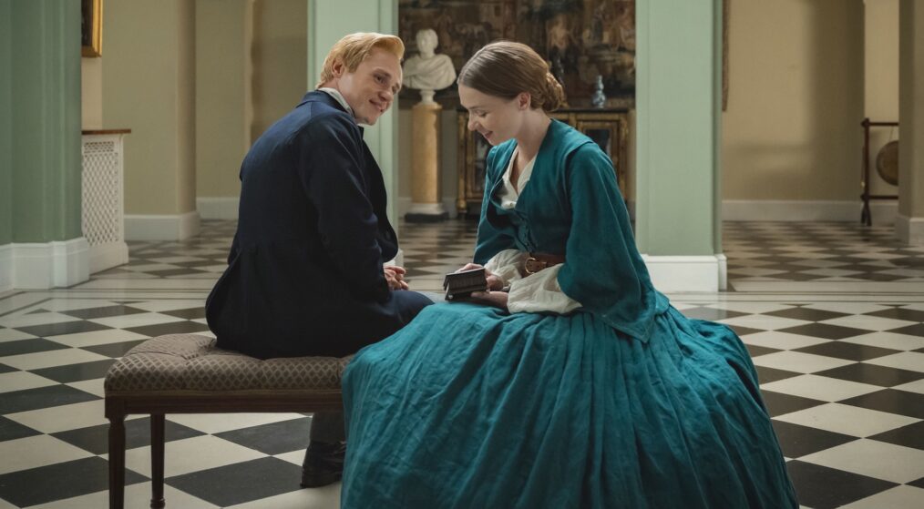 The Cadburys - Season 1 First Look - Francis Fry (Ben Hardy), Maria Cadbury (Jessica Barden)