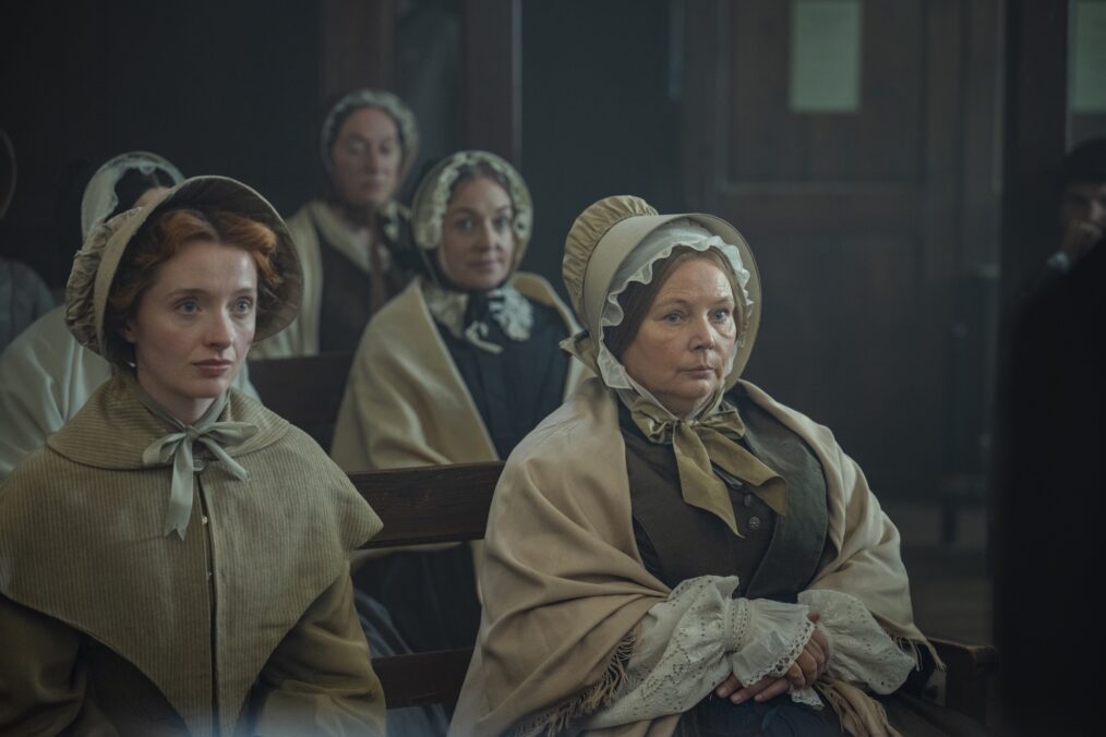 Elizabeth Adlington (Poppy Gilbert), Dorothy Adlington (Joanna Scanlan) - The Cadburys - Season 1 First Look