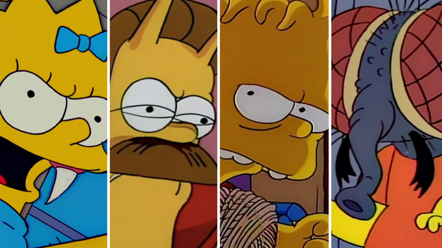 The Simpsons - Treehouse of Horror - split