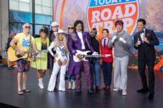 Peter Alexander, Laura Jarrett, Savannah Guthrie, Sheinelle Jones, Jenna Bush Hager, Craig Melvin, Al Roker, Dylan Dreyer, Carson Daly, and Willie Geist, 'Today' Halloween special, October 31, 2025, NBC.