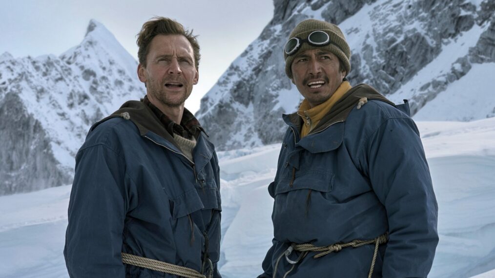 Tom Hiddleston and Genden Phuntsok, 'Tenzing' movie, Apple TV streaming premiere, October 16, 2026.