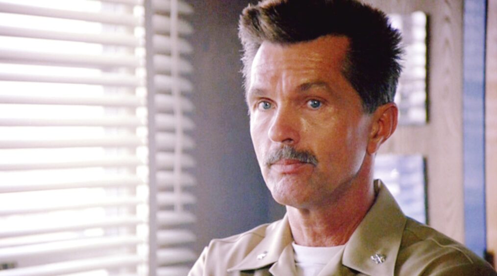 LOS ANGELES - MAY 16: The movie "Top Gun", directed by Tony Scott. Seen here, Tom Skerritt as Cdr. Mike "Viper" Metcalf. Initial theatrical release May 16, 1986. Screen capture. Paramount Pictures. (Photo by CBS via Getty Images)