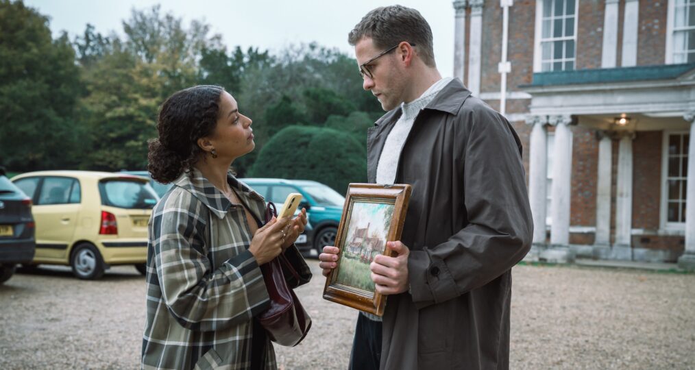 ANTONIA THOMAS as Tuppence and JOSH DYLAN as Tommy