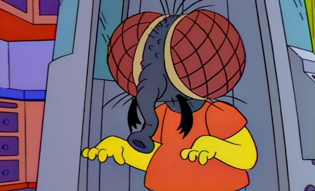 Treehouse of Horror VIII Season 9 Episode 4 fly vs fly