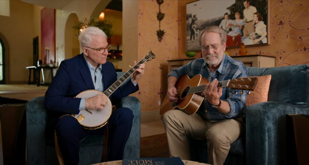 Who Is Martin Mull?. (L-R) Steve Martin and Martin Mull in Who Is Martin Mull?. Cr. NETFLIX © 2026