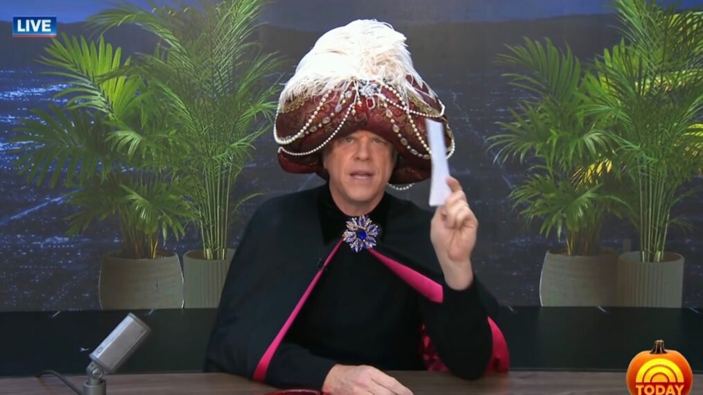 Willie Carson as Johnny Carson, 'Today' Halloween 2026, October 30, 2026.