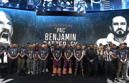 AEW tribute to PAC