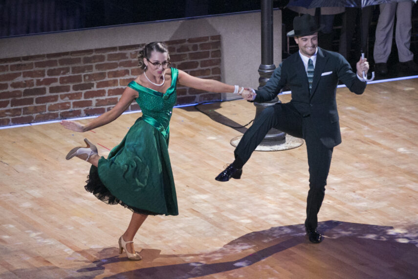Alexa PenaVega and Mark Ballas