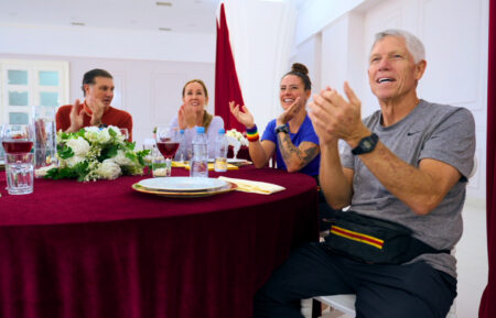 Anuar Tager, Ann-Marie Tejcek, Ali Krieger and Doug Matter
