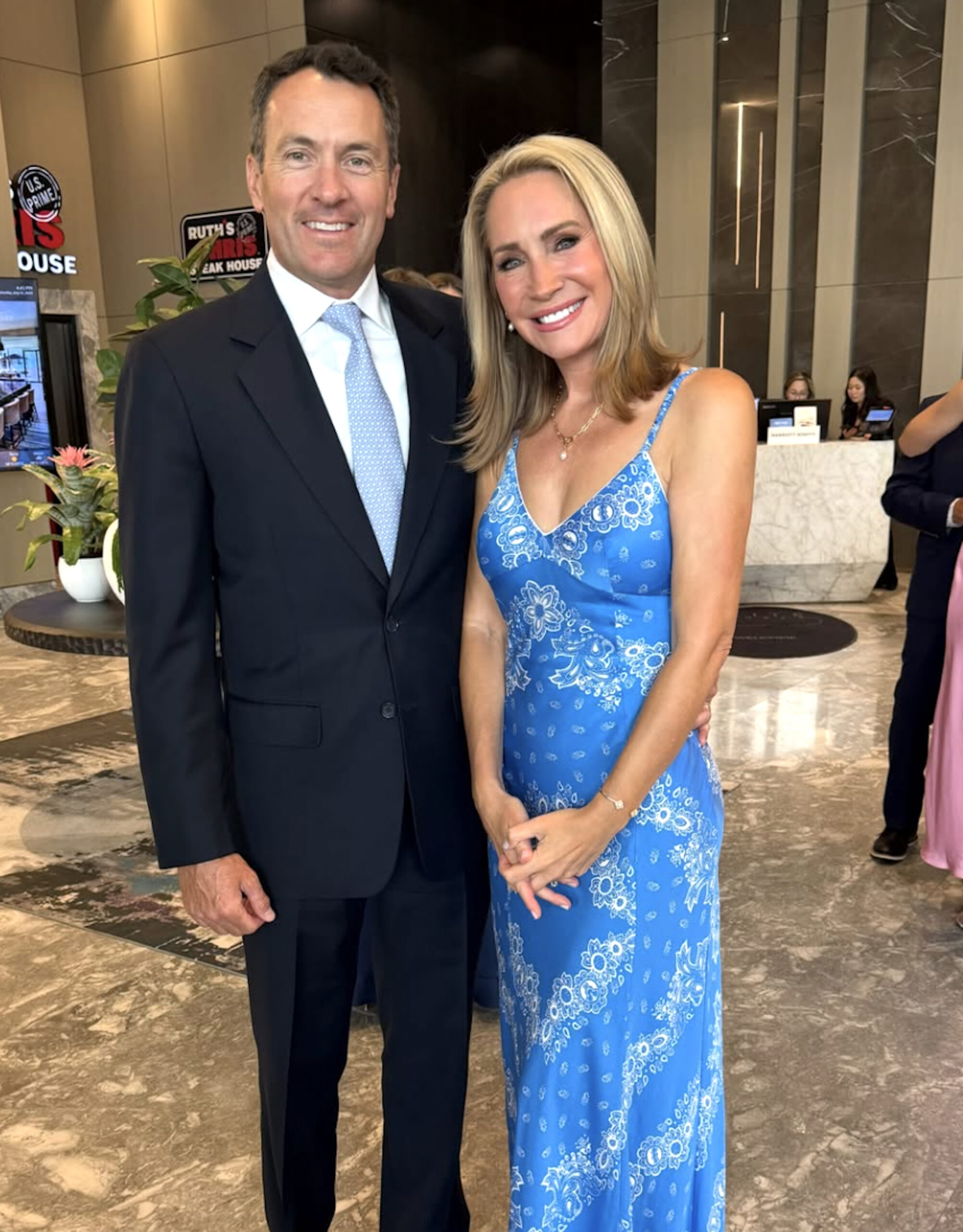 Andrea Canning and Tony Bancroft