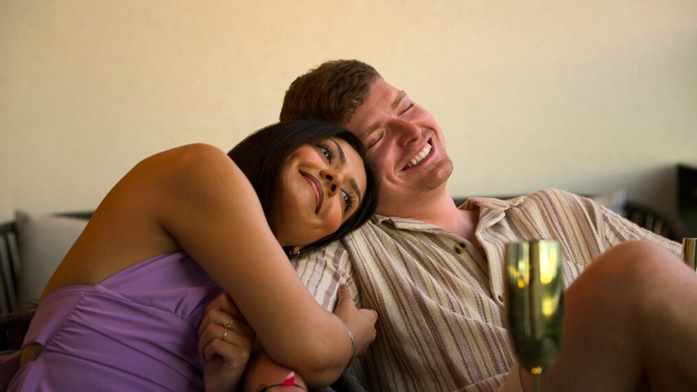 Aneha Singh and Cam Halloran in episode 1105 of Love Is Blind