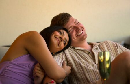 Aneha Singh and Cam Halloran in episode 1105 of Love Is Blind