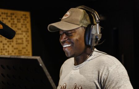 David Jonsson recording 'Bram Stoker's Dracula' for Audible