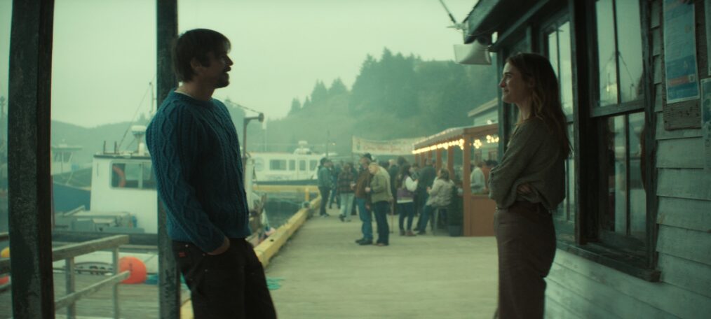 Josh Hartnett as Calvin and Mackenzie Davis as Fonda Lee — 'Below'