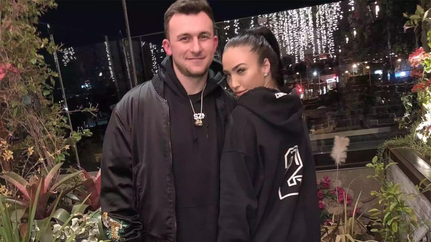 Johnny Manziel and Bre Tiesi