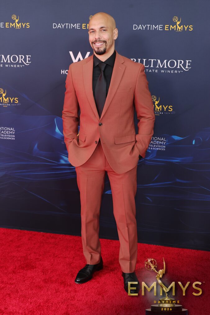 Bryton James at the 2026 Daytime Emmys