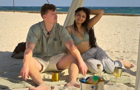 Cam Halloran and Aneha Singh of 'Love Is Blind'