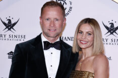 Valeri Bure (L) and Candace Cameron Bure (R) attend the American Valor: A Salute to Our Heroes Gala
