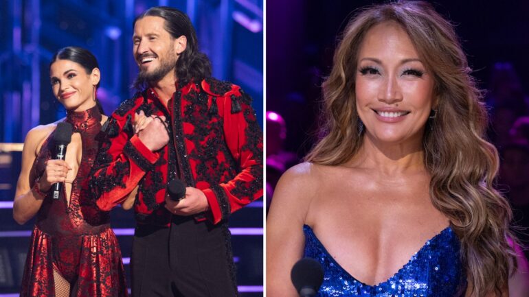 Carrie Ann Inaba Reacts to Val Chmerkovskiy’s Oscars Slap Comment Over ‘DWTS’ Critiques