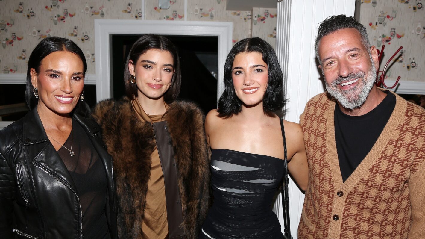 Heidi D'Amelio, Dixie D'Amelio, Charli D'Amelio and Marc D'Amelio during the opening night party celebrating Charli D'Amelio's Broadway debut in the Max Martin musical 