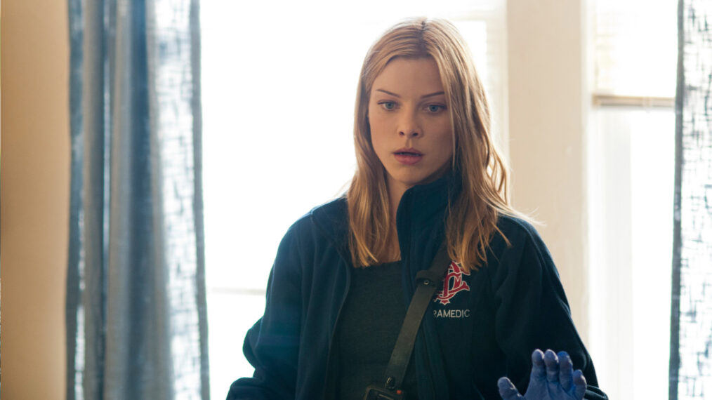 Lauren German as Leslie Shay in 'Chicago Fire'