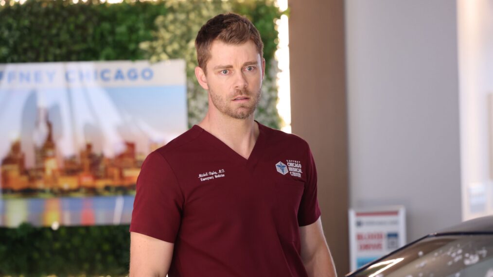 Luke Mitchell as Dr. Mitch Ripley — 'Chicago Med' Season 12 Premiere "Shots Fired"