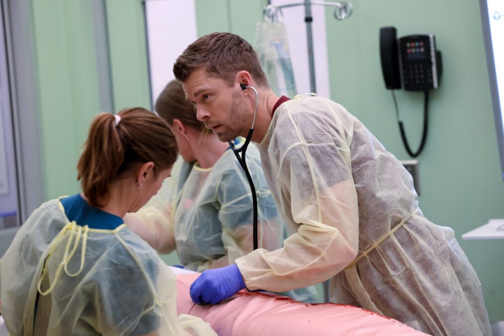 Luke Mitchell as Dr. Mitch Ripley — 'Chicago Med' Season 12 Premiere "Shots Fired"