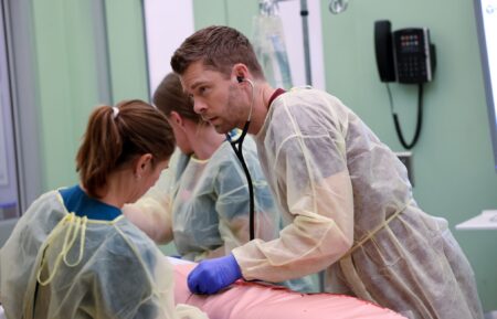 Luke Mitchell as Dr. Mitch Ripley — 'Chicago Med' Season 12 Premiere "Shots Fired"
