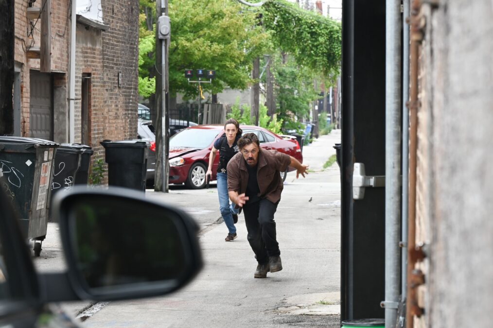 Marina Squerciati as Officer Kim Burgess, Lucius Baybak as Maron — 'Chicago P.D.' Season 14 Premiere "Demolition"