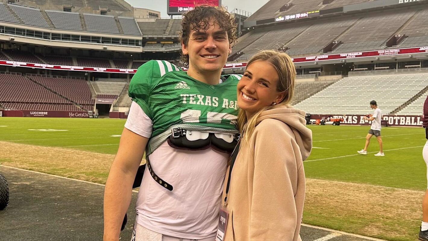 Conner Weigman and Hope Griffin