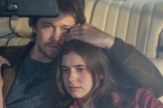 Joe Alwyn as Nick and Alison Oliver as Frances in ‘Conversations With Friends’