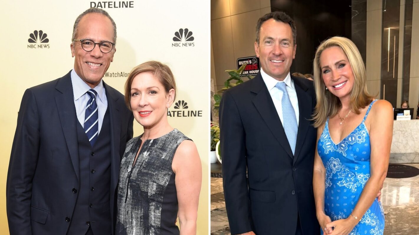 Lester Holt, Carol Hagen at 'Dateline' event; Andrea Canning and Tony Bancroft
