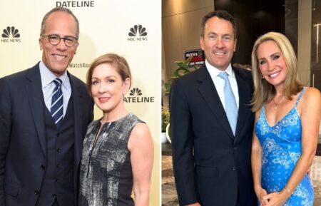 Lester Holt, Carol Hagen at 'Dateline' event; Andrea Canning and Tony Bancroft