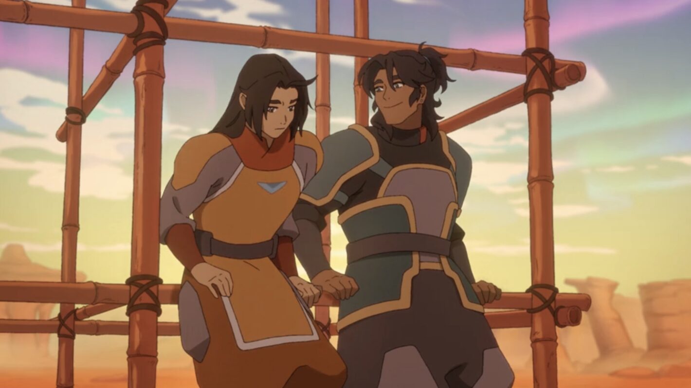 Datu and Jae in 'Avatar: Seven Havens'