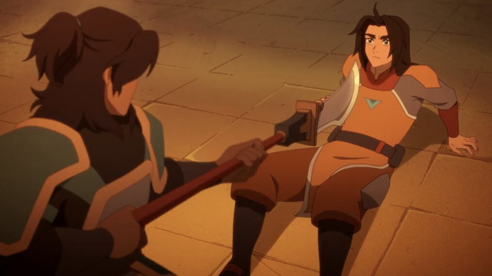 Datu and Jae in 'Avatar: Seven Havens'