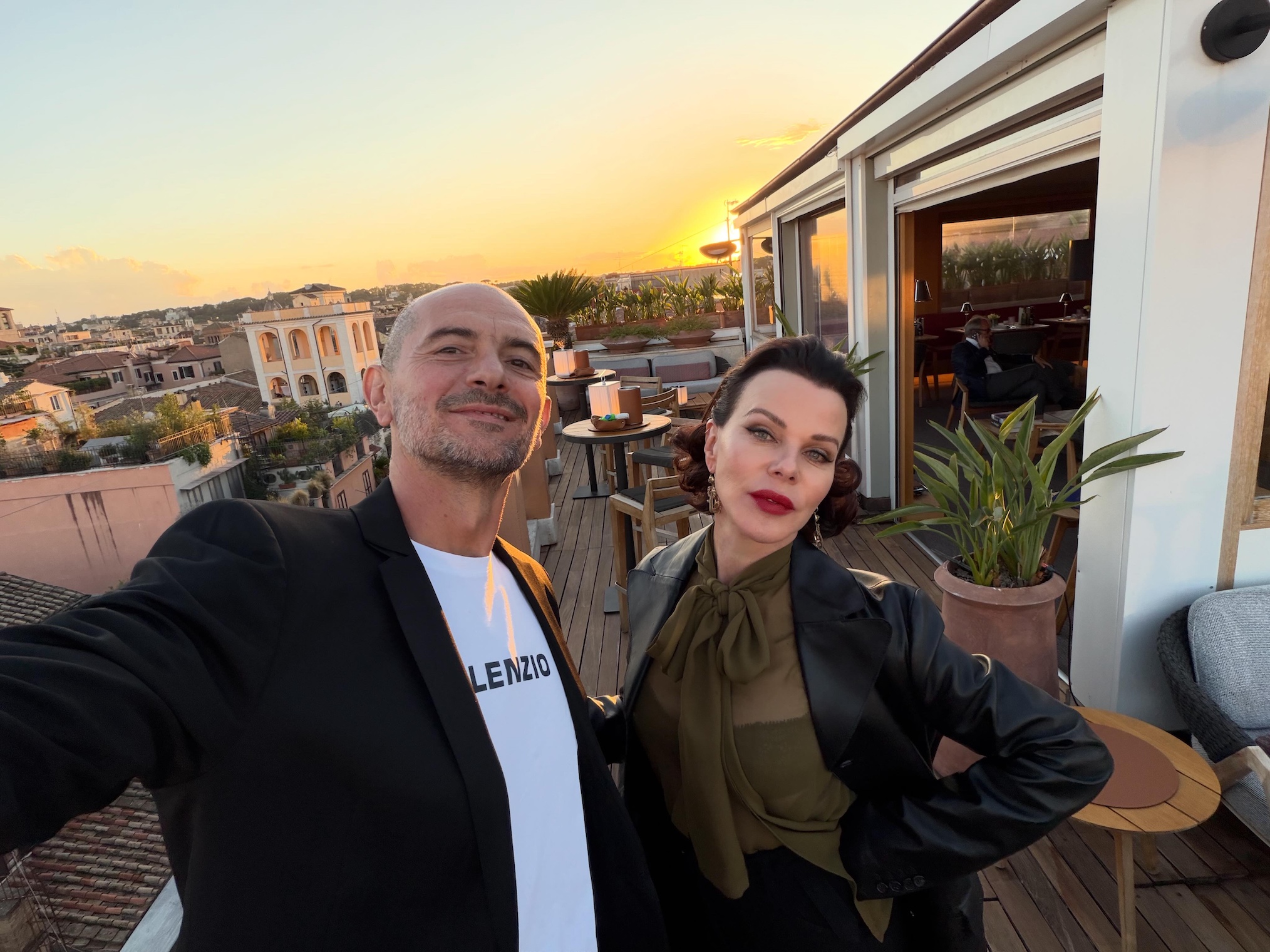 Debi Mazar and husband Gabriele Corcos of 'The Mob'