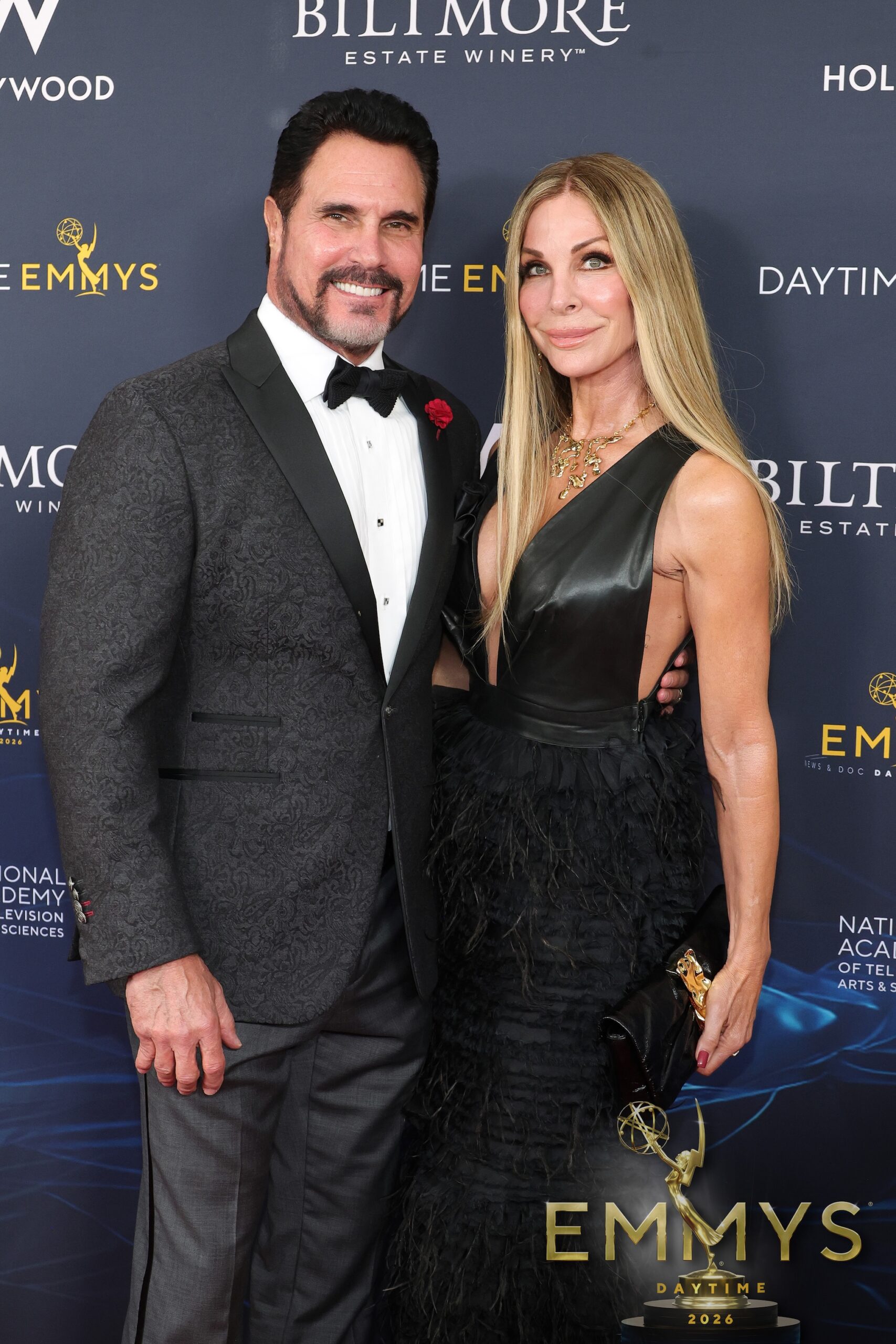 Don Diamont and Cindy Ambuehl at the 2026 Daytime Emmys