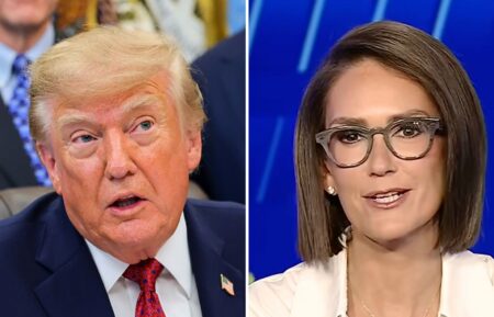 Donald Trump and Jessica Tarlov