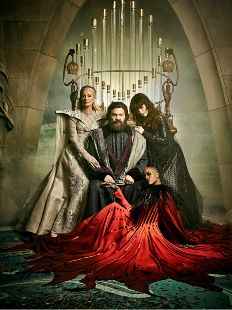 Joely Richardson, Vincent D'Onofrio, Florence Kasumba, and Ana Ularu of ‘Emerald City’