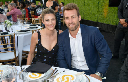 Erin Andrews and Jarret Stoll attend the 33rd Annual Cedars-Sinai Sports Spectacular at The Compound on July 15, 2018 in Inglewood, California