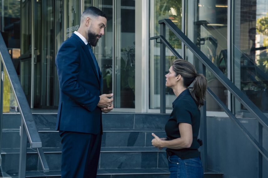 Zeeko Zaki as Special Agent Omar Adom &lsquo;OA' Zidan and Missy Peregrym as Special Agent Maggie Bell &mdash; 'FBI' Season 9 Episode 4 