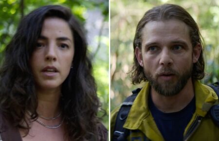 Olivia Thirlby as CJ Ryan and Max Thieriot as Bode Leone — 'Fire Country' Season 5 Premiere "Founders' Day"