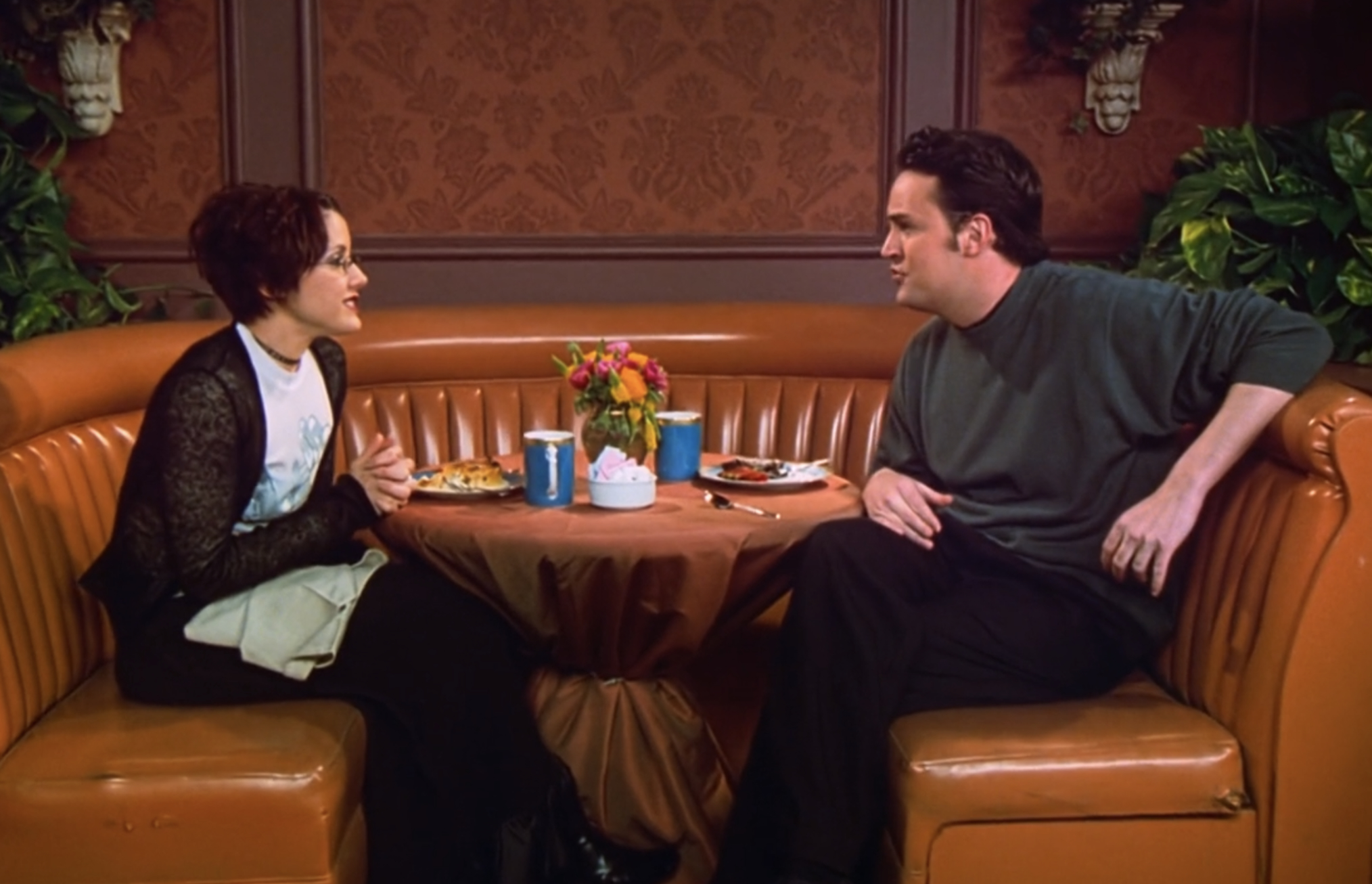 Bess Meyer and Matthew Perry on 'Friends'