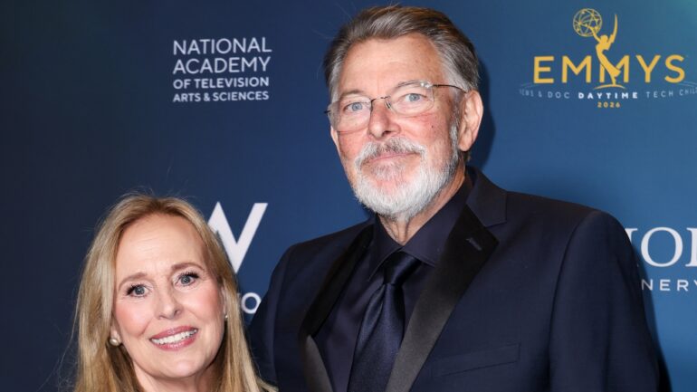 Genie Francis and Jonathan Frakes at the 53rd Annual Daytime Emmy Awards held at Hollywood Palladium on October 30, 2026 in Los Angeles, California.