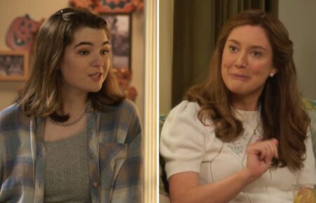 Raegan Revord and Zoe Perry in 'Georgie & Mandy's First Marriage' Season 3