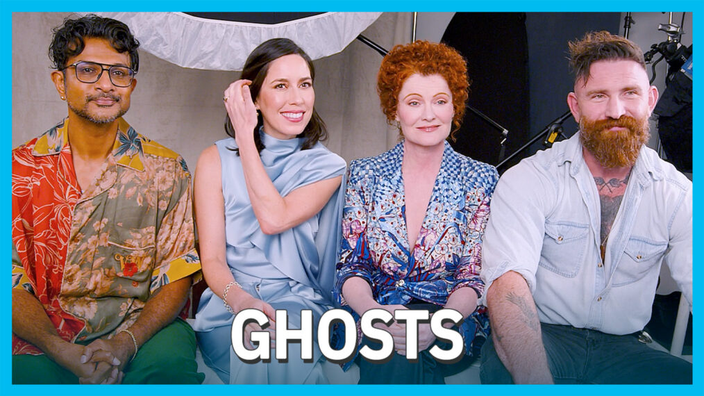 Utkarsh Ambudkar, Sheila Carrasco, Rebecca Wisocky, and Devan Chandler Long for 'Ghosts' at NYCC 2026