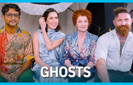 Utkarsh Ambudkar, Sheila Carrasco, Rebecca Wisocky, and Devan Chandler Long for 'Ghosts' at NYCC 2026