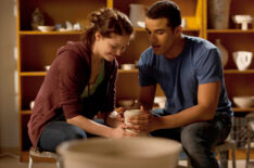Melissa Benoist and Jacob Artist as Marley and Jake in 'Glee'